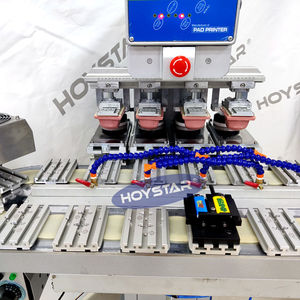 Ink Cup Pad In Ấn Máy Móc Bốn Màu Sắc Với Băng Tải Para Pad In Máy Tampografica Mỗi Segnataglie Pad Máy In - Product Image 3