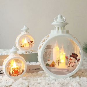 Christmas Decoration LED Candle <b>Lights</b>, Round Christmas Hanging <b>Lights</b>, Portable New Style Retro <b>Window</b> Display Ornaments - Product Image 2