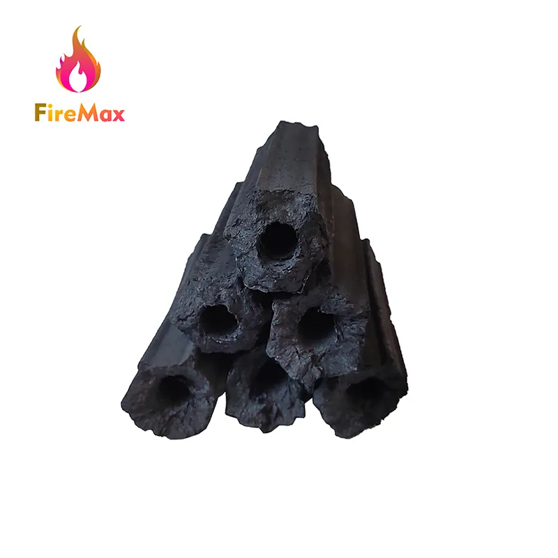 FireMax gros sciure hexagone BBQ charbon de bois avec longue durée de combustion caractéristique Barbecue sciure de bois charbon pour Restaurant