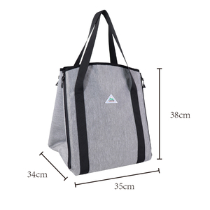 Bolsa de Transporte Plegable 2 en 1, Tapete de Camping Impermeable y Aislante del Calor, Gran Capacidad, Material de Poliéster Reutilizable para Uso en Exteriores - Product Image 6