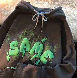 Luxury High Quality 100% Cotton Custom Heavyweight 3D <b>Hoodies</b> Fleece French Terry Essentials Pullover Puff Printing <b>Hoodies</b> - Product Image 5