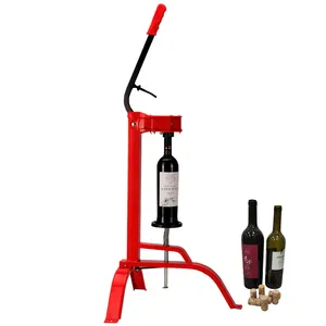 Inbrengstop Kurkafdichting Wine Capping Capper Handleiding Fles Kurk Pusher Tool