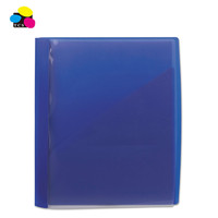 Alta calidad personalizada A4 PP colorido 2 bolsillos presentación carpeta informe cubierta