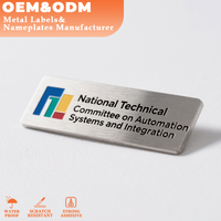 Panneau personnalisé en aluminium, plaque signalétique en métal anodisé avec logo imprimé UV, résistant aux intempéries, utilisation en extérieur