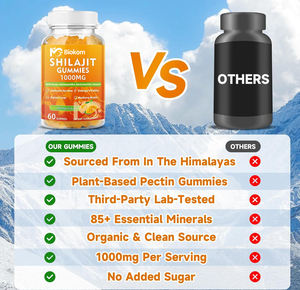 שילאג 'ט 1000 מ "ג סוכר חינם תוספת לימאלאיאן טהורה שילאג' ט עבור גברים ונשים-גבוה ב-85 + עקבות ומינרלים & חומצה מלאה - Product Image 5