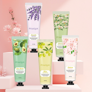 Crème pour les mains douce à l'huile d'olive POUQUR |   Forme un <span class=keywords><strong>film</strong></span> protecteur pour retenir l'humidité, répare les mains sèches et rugueuses et prévient la perte d'humidité. - Product Image 2