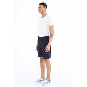 Shorts pour hommes Alfred Navy, taille moyenne, décontractés, respirants, coupe sport, taille S - Product Image 6