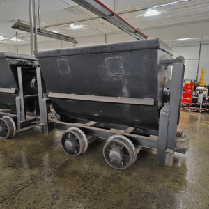 Zlinktric Untertage-Kohlebergbauwagen mit Motor und Kippbarem Lader für den Transport von Bergbaumatängeln - Product Image 6