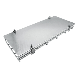 Plateau de câblage professionnel en treillis métallique, support de câbles en acier galvanisé haute résistance - Product Image 3