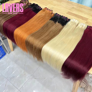Vente en gros de mèches de cheveux humains vierges brésiliens 100% naturels, lisses, non traités, 12A, pas cher - Product Image 4