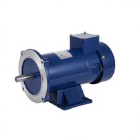 Moteur CC à aimant permanent brossé à couple élevé TEFC TENV 123ZYT NEMA 56C, cadre 1750 tr/min, petit moteur 550/600/750/800W
