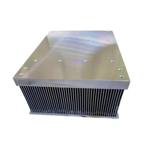 Disipador de Calor Combinado de Alta Potencia Imec 190x100x250mm de Aleación de Aluminio 6063 con Aletas para Compensación de Energía Reactiva - Product Image 1