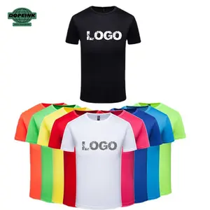 White Shirt Men Feels Cotton Us Warehouse Blank 100 Polyester T Shirts For Sublimation Print