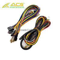 Kit de jeu d'arcade ACS Diy - Kit de jeu de plateau cowboy 70-en-1, avec faisceau de câblage et kit de carte mère de jeu VGA à un clic