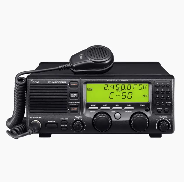 ICOM IC m700pro SSB MF/HF đài phát thanh biển thu phát đơn giản, đáng tin cậy, trên toàn thế giới Thông tin liên lạc