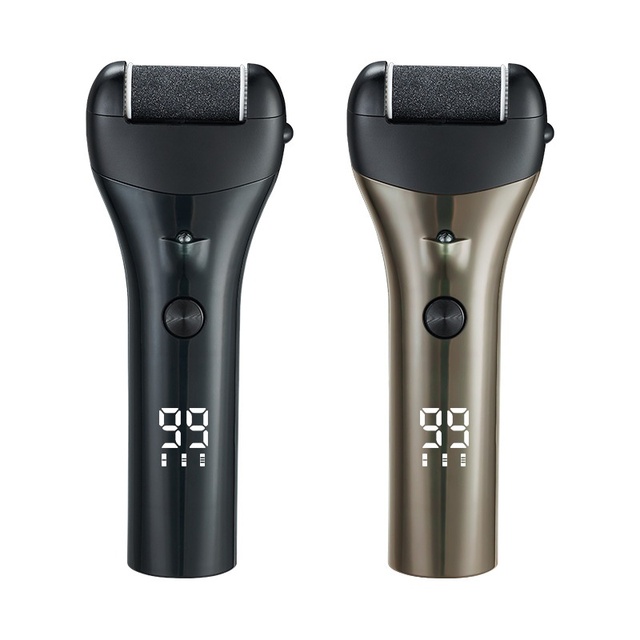 2024 New Model Electric Callus Remover Three-Speed Adjustable Foot Grinder Digital Display Cross-Border Plastic Foot Care Tool