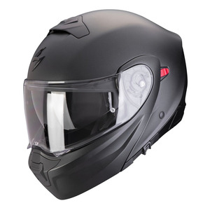 Casco Modulare Scorpion Exo-930 Evo Nero XL in Policarbonato per Moto - Product Image 1
