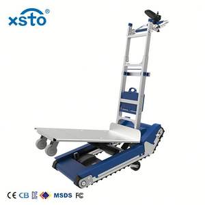 Robot Pendaki Tangga Otomatis Bertenaga Baterai Lithium untuk Beban Berat, Gerobak Dorong Listrik 400W, Stok Lokal AS - Product Image 6