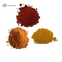 Chemical Industry Iron Oxide Red Yellow Black Blue and Orange Fe2o3 Color for Interlock Tiles