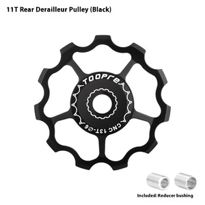 TOOPRE Ligero 11T 13T Transmisión Cojinete de cerámica Engranaje <span class=keywords><strong>Bicicleta</strong></span> Rueda de guía de Dial trasero <span class=keywords><strong>para</strong></span> carretera de montaña y rueda de guía de coche - Product Image 6