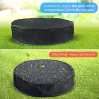 Cubierta Redonda Personalizada para Piscina con Tela Oxford Revestida para Exteriores, de Alemania, para Niños y Recién Nacidos