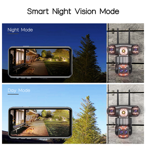 Yoosee APP 6MP Ultra HD 10X光学ズーム360 ° PTZ CCTV IP防犯カメラ3レンズ内蔵マイクホーム屋外ワイヤレス - Product Image 3