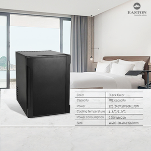 EASTON 40L Capacity Hotel Noise-free Absorption Minibar Silent Single Door Refrigerator Electric <strong>Mini</strong> Fridge <strong>Cooler</strong> for Hotel - Product Image 5