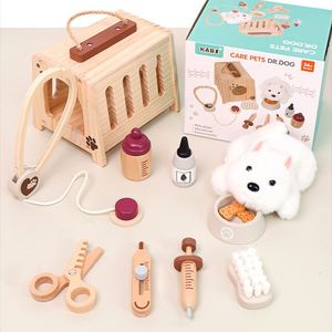 Juego Educativo Imaginativo de Animales de Peluche con Perro de Peluche, Kit de Doctor de Mascotas y Accesorios - Product Image 6