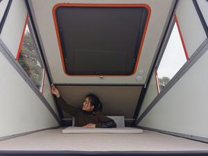 2022 nouveau, <span class=keywords><strong>camping</strong></span> en plein air, <span class=keywords><strong>camping</strong></span>, étanche, <span class=keywords><strong>2</strong></span> <span class=keywords><strong>personnes</strong></span>, camion suv, toit dur, tente en aluminium, coque dure, toit de voiture - Product Image 2