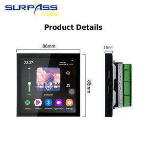 PW4420T + CR615 Android WiFi Умный домашний фоновый музыкальный усилитель с экраном бар для дома и отеля Голосовое управление - Product Image 4