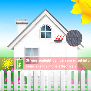 Nouvelles lumières solaires extérieures 62 LEDs capteur de mouvement solaire lumière extérieure 20W 500 <span class=keywords><strong>Lumens</strong></span> étanche sécurité mur veilleuse - Product Image 2