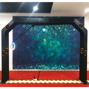 Offre Spéciale de cabine de fête Portable 360 Selfie avec lumière de remplissage LED Métal Bluetooth Compatible avec Smartphones/iPad/SLR - Product Image 3