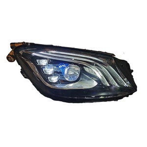 การปรับแต่งอะไหล่สำหรับ <span class=keywords><strong>Mercedes</strong></span>-Benz <span class=keywords><strong>S</strong></span> Grade220 221 222 <span class=keywords><strong>217</strong></span>รุ่นเลเซอร์ไฟหน้า FULL LED ไฟหน้าซีนอนรถไฟหน้า - Product Image 2