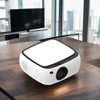 Mini projecteur LCD Homan C-380, home cinéma portable, WiFi 2.4/5G, mise au point automatique, 1080P, stéréo HIFI, haut-parleurs intégrés, Android 12 intelligent