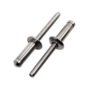 Remaches Ciegos de Acero Inoxidable SS304 de Grado 4 con Acabado Brillante, Estándar DIN, Venta al por Mayor de Fábrica - Product Image 1