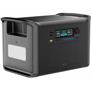 สถานีไฟฟ้าพกพา LiFePO4 ขนาด 2000W 2048Wh พร้อมเต้ารับ AC สำหรับการตั้งแคมป์ ใช้งานนอกพื้นที่ต่อเนื่อง และกรณีไฟดับ - Product Image 2