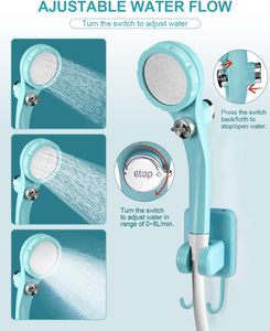 Ducha eléctrica portátil para acampar de 4800mAh, viaje familiar, la mejor opción, ducha de mano, juego de ducha inteligente para exteriores para vocación de verano - Product Image 5