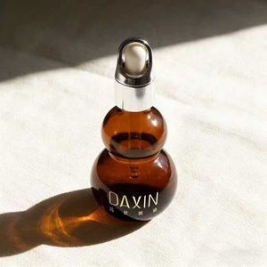 Flacons compte-gouttes en verre ambré, flacons double gourde avec compte-gouttes, flacons pour teintures, parfums, huiles essentielles, huiles capillaires et liquides - Product Image 2