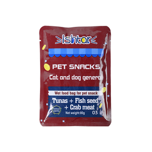 Beyaz etiket özel etiket kedi köpek ıslak gıda davranır Premium kalite evcil hayvan yemeği köpekler Canines iç<span class=keywords><strong>in</strong></span> el işi üreticileri tarafından - Product Image 6