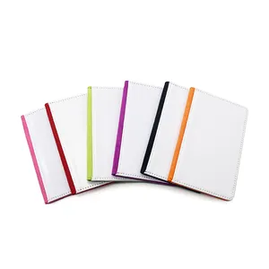 Custom Printable Colorful Sublimation blank PU Leather Passport Holders Cover