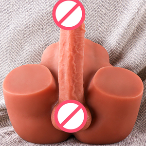 Volwassen <span class=keywords><strong>Dildo</strong></span> Speelgoed Half Lichaam Hip Anus Anale Schimmel Gay Big Ass Mannelijke Masturbator Seksspeeltjes Voor Vrouwelijke Vrouw - Product Image 1