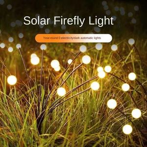 עמיד למים חיצונית הוביל סולארית גחליליות הכנס אור ip65 נוף גינה דקורטיבית לגינה עם גוף פלסטיק - Product Image 2