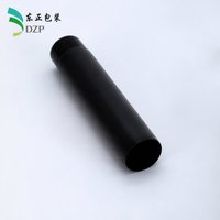 Tube cosmétique pour soins de tatouage 19 mm en PE, vide, avec bouchon à vis, finition brillante, impression de logo personnalisée pour crème contour des yeux, fard à paupières, rouge à lèvres, sérum