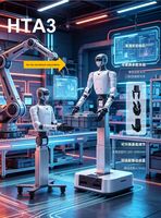 Columna de Elevación de 3 Secciones con Altura Ajustable para Chasis de Robot Humanoide con IA