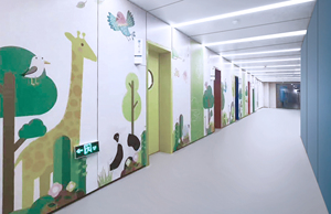 Thương mại bệnh viện Gal thép bên ngoài tường ốp hệ thống nhôm Composite Panel cho phòng tập thể dục ứng dụng thiết kế đồ họa dự án - Product Image 4