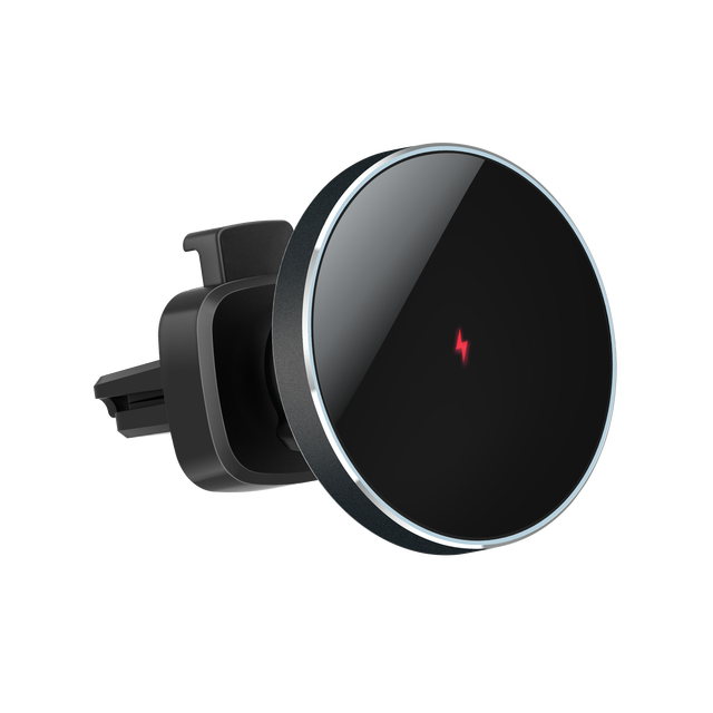Wireless 15W Fast Charging Auto Clamping Car Charger Phone Holder Mount for Dashboard Windshield Air Vent