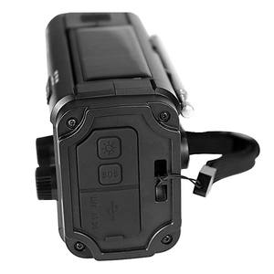Radio solaire rechargeable OEM d'usine, manivelle, FM AM WB 3 bandes, avec lampe de poche, multi-alimentation, portable, pour le camping en extérieur - Product Image 5