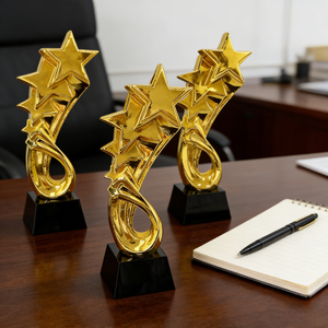 Trofeos de Cristal en Forma de Estrella de Primera Calidad para Competiciones Infantiles, Fiestas Temáticas Cósmicas y Premios Escolares de Astronomía - Product Image 4