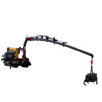 Accessoires de grue montée sur camion à dépliage hydraulique et mise à niveau automatique à bon prix