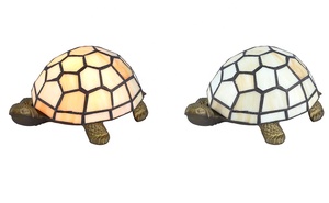 مصباح سلحفاة على شكل حرف تيفاني, مصباح سلحفاة على شكل سلحفاة على شكل حرف تيفاني ، مصباح زجاجي ملون باللون الأخضر ، مصباح صغير على شكل حيوانات ألون لطيفة ، مصباح على شكل سلحفاة على شكل سلحفاة ، مصباح من الزجاج الملون باللون الأخضر ، مصباح صغير على شكل حيوانات - Product Image 5